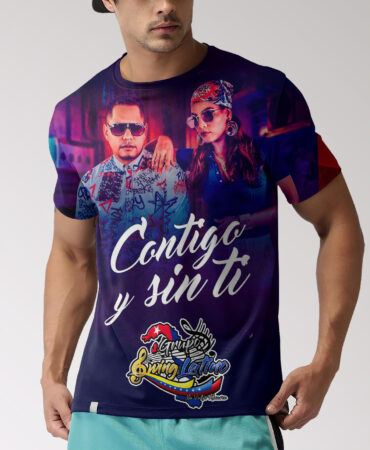 Playera - Contigo y sin ti